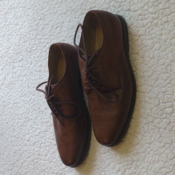 NWOT Brown Sebago Norwich Oxford Shoes 9.5 W - Picture 4 of 10